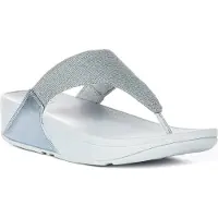 FitFlop Lulu Shimmerlux en bleu clair pour femme - 3 UK - 36 EU - 5 US / Light Blue