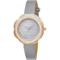 Strand Montre S735LXVJVJ avec strass, gris