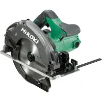HiKOKI Scie circulaire HITACHI - C7U3WBZ Ø190mm cap.66mm 1300W en coffret, lame carbure, raccord aspirateur