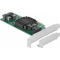 DeLOCK Carte PCI Express x8 vers 4 x interne SFF-8643 NVMe