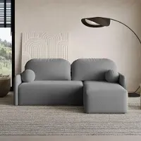 Dekori.Interiors Dekori_Interiors - Canapé d'angle MALVA avec coffre de rangement et fonction couchage – élégance moderne et confort fonctionnel (QUELLE 92)