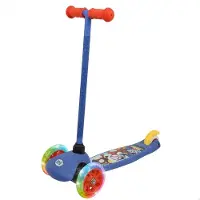 Spidey & Friends 77765 With Lights And Brake Scooter Bleu Enfants