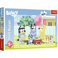Trefl puzzle 100 pièces Funny world Bluey 16471