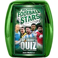 Winning Moves Top Trumps Quiz - Weltfußball Stars (vert) Jeu de devinettes Jeu de connaissances Jeu de société