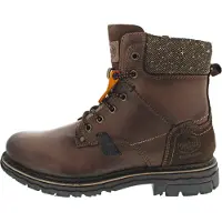 Dockers Bottes à lacets chocolat