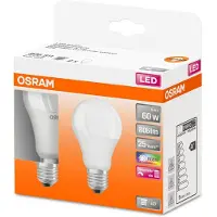 Osram Retrofit LED E27 Poire Filament Dépolie 9W 806lm - 827 Blanc Très Chaud | Dimmable - Équivalent 60W