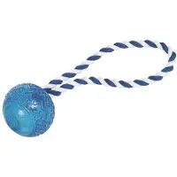 Nobby Balle Pour Chien Tpr Avec Corde Nobby Pet