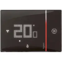 Legrand Thermostat d'ambiance connecté Smarther with Netatmo noir