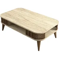 Skye Decor , Eylul - Travertin, tables basses, travertin, 105 x 35 x 60 cm
