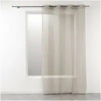 AC-DÉCO - Panneau À Oeillets Telma - L 240 X L 140 Cm - Taupe - Livraison Gratuite