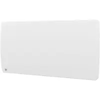 Bestherm Radiateur électrique fixe à inertie sèche céramique 2000W ARIA horizontal blanc