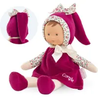 Corolle Doudou - - Miss Rose Grenadine - 25 cm - parfum vanille - dès la naissance
