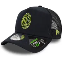New Era A-Frame Trucker Cap - Ac Milan Navy