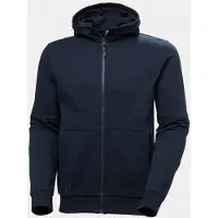 Helly Hansen Sweat de travail zippé à capuche EVO - bleu marine - XL