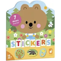 Janod Cahier De Stickers Pour Enfants La Forêt -