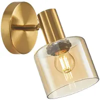 ITALUX Lampe spot SANTIA WL-65342-1 BRO+AMBER