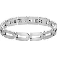 Fossil Bracelet - Argenté Homme Unisexe - Sans Genre Taille Unique Argenté