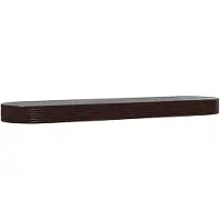 vidaXL Lit surélevé Acier revêtu par poudre 523x140x36 cm Marron