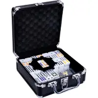 Longfield Mexican Train Double 12, valise noire