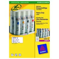 Sans marque Polyester Sheets Laser Printers L477320 Multipurpose Label 63.5x33.9 Mm Clair