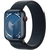Apple Watch Series 9 45 mm Numérique 396 x 484 pixels Écran tactile 4G Noir Wifi GPS (satellite)