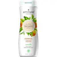 ATTITUDE Super Leaves Orange Leaves gel douche naturel effet détoxifiant 473 ml
