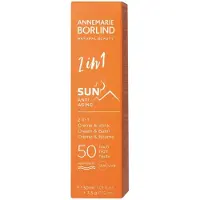 Börlind Sun Anti Aging 2 en 1 Crème et baume solaire SPF50 1 pc(s) Emballage(S) Combi