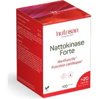 Nutrisan Nattokinase Forte 100 + 20 Capsules Gratuites 100+20 pc(s) Capsule(S)
