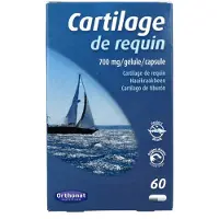 Orthonat Cartilage de requin 700 mg 60 pc(s) Capsule(S)