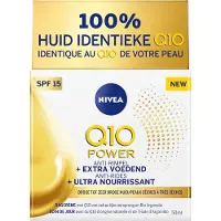 Nivea Crème de jour anti-rides Q10 Power Extra-nourrissante SPF 15, 50 ml