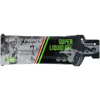 Born Super Liquid Energy Gels Box Apple 55ml 12 Units Rouge,Noir