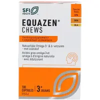 Equazen Chews Omega 3 - 6 | Concentration 180 pc(s) Capsule(S)