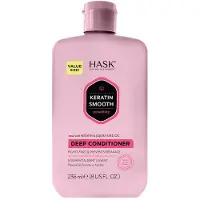 Hask kratine lissage du conditionneur en profondeur pour tous les types de cheveux Couleur en toute scurit sans sulfate sans sulfate sans para