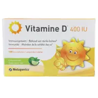 Metagenics Vitamine D 400 UI 168 pc(s) Comprimé(S) Pour Enfants