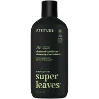 ATTITUDE Shampoing 2 en 1 Super Leaves Bergamot & Matcha