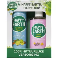 Happy Earth Giftset Cedar Lime Shower Gel and Lavender Ylang Hand Soap 1 pc(s) Gel(S)