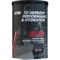 Born Isopro Isotonic Powder Drink Berries 440g Rouge,Noir