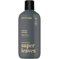 ATTITUDE Super Leaves Men Shower Gel gel de douche pour homme Amber & Citrus 415 ml