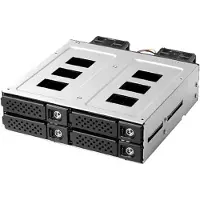 Jou Jye Computer Backplane NVMe/SAS3/SATA 4x 2.5" HDD in 5.25" position
