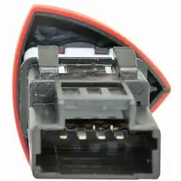 METZGER interrupteur de feux de détresse clipsé 4 pôles rouge (0916349) pour RENAULT Laguna II