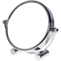 OCreon Miroir 5 faces - Miroir de table rotatif à 360° (15-24 cm)