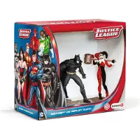 Schleich - Figurines d'animaux, Scenery Pack BATMAN vs. HARLEY QUINN ; 22514