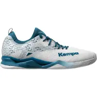 Kempa Wing Lite 2.0 Blanc/Bleu profond, Coleurs:blanc/bleu profond, Tailles :44.5 (UK 10)