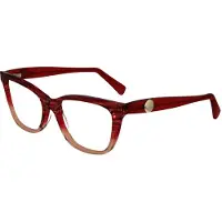 Longchamp Lunettes de Vue LO2744 N 52/16/140 Textured red Acetate WOMAN LO2744 N