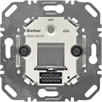 Berker Coupleur de bus KNX Berker encastré, 4 canaux, pour programmes d'interrupteurs, 1 pièce.