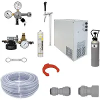 Ich-zapfe Set complet - Fontaine a eau, machine eau gazeuse, machine eau pétillante - Blupura