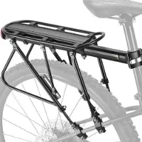 Famanu Porte-bagages pour VTT - Capacité max. 140 kg - Robuste et écologique