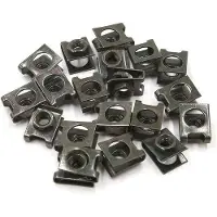 OEM Lot de 20 vis vertes de 6 mm pour moto avec mousqueton pour porte-carte