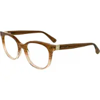 Longchamp Lunettes de Vue LO2756 N 52/17/140 Striped brown Acetate WOMAN LO2756 N