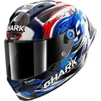 Shark Aeron Gp Fim Racing #1 Replica Zarco Signature Full Face Helmet Multicolore L